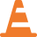 Traffic cone icon